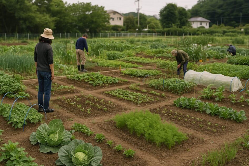 シェア畑の空き区画:地域別の探し方
