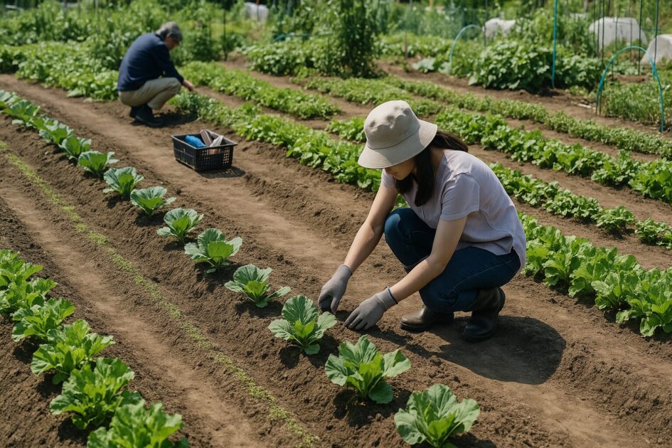 シェア畑の交通費の計算テンプレ