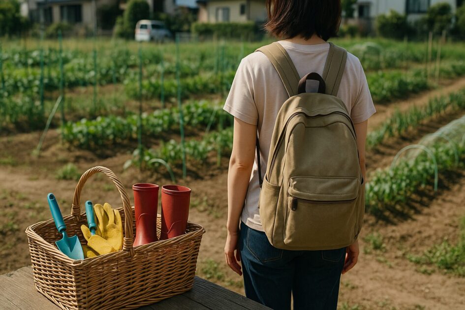 埼玉のシェア畑でのおすすめ持ち物7選
