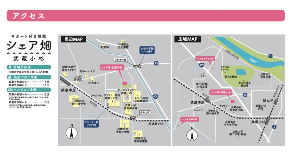 神奈川県川崎市中原区今井上町10-2の北側