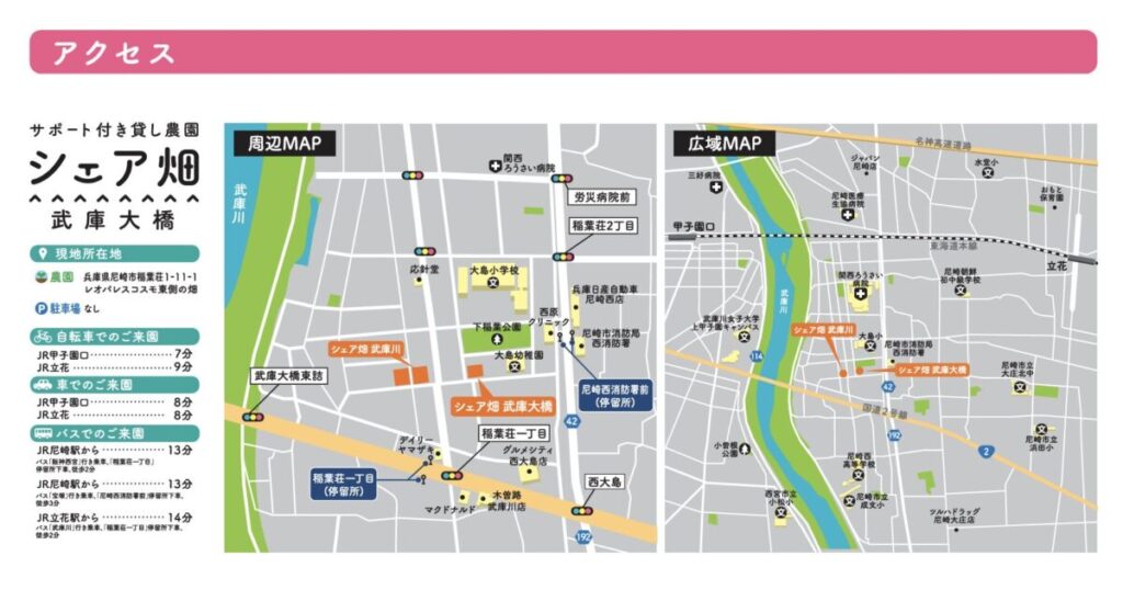 兵庫県尼崎市稲葉荘1丁目11−1 レオパレスコスモ東側の畑