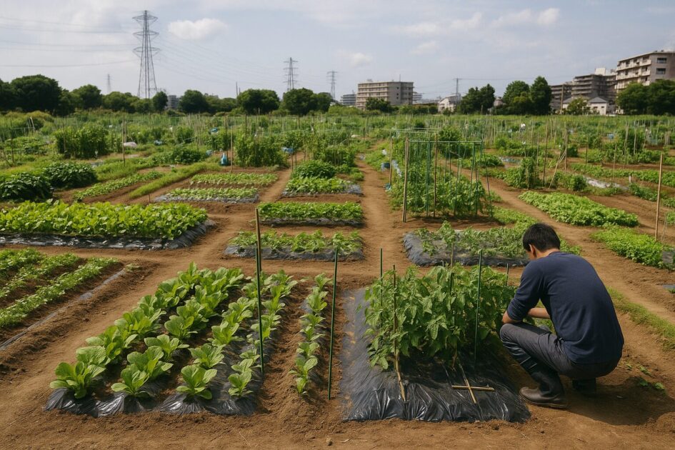 東京シェア畑の区画の探し方(最短ルート)