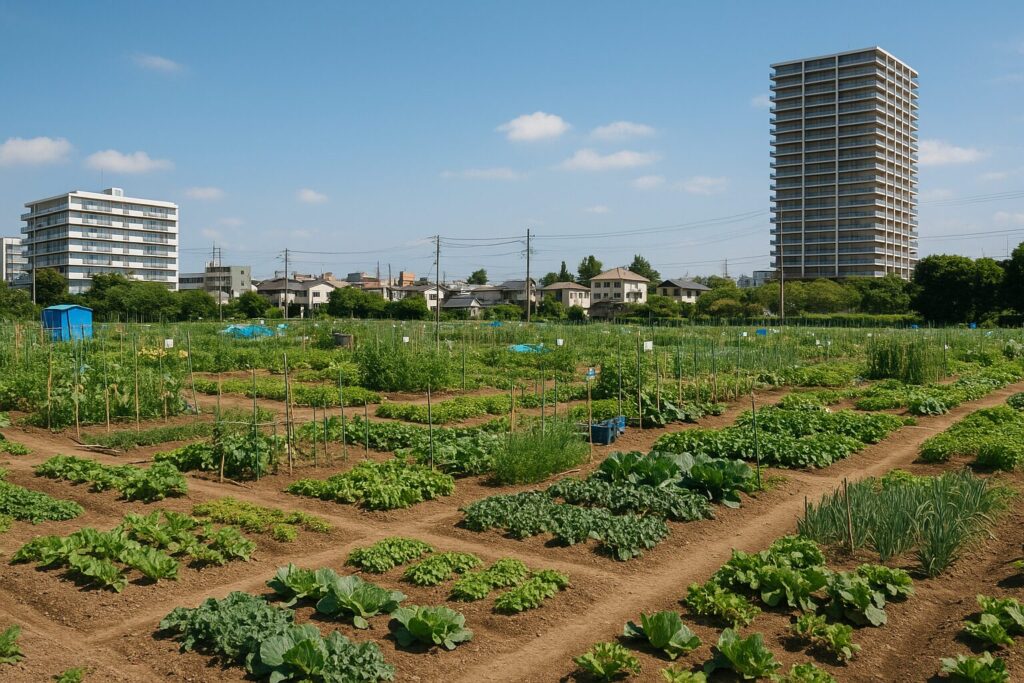 シェア畑の別の料金例(東京/神奈川・横浜/埼玉/大阪)