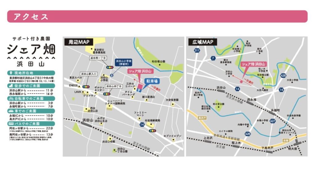 東京都杉並区浜田山4丁目31中央部の畑