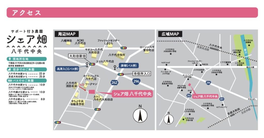 千葉県八千代市大和田新田239-12北側の畑