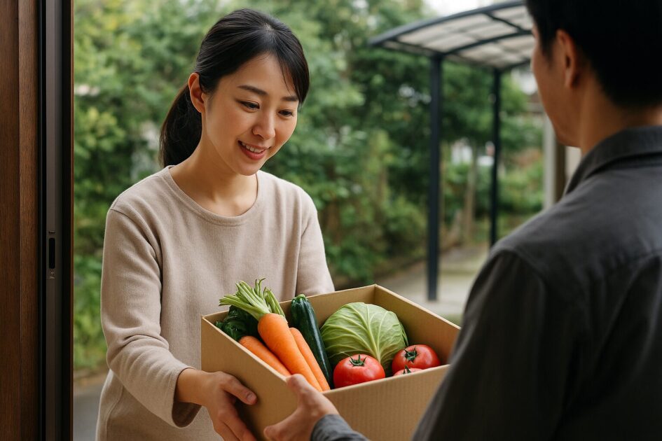 シェア畑が忙しい週は宅配野菜を併用して安定させる