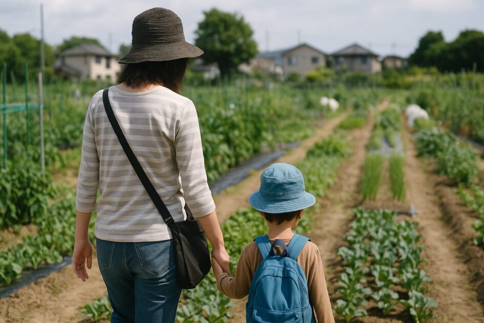 シェア畑大阪北摂は「保育園送迎ついで」に通える？