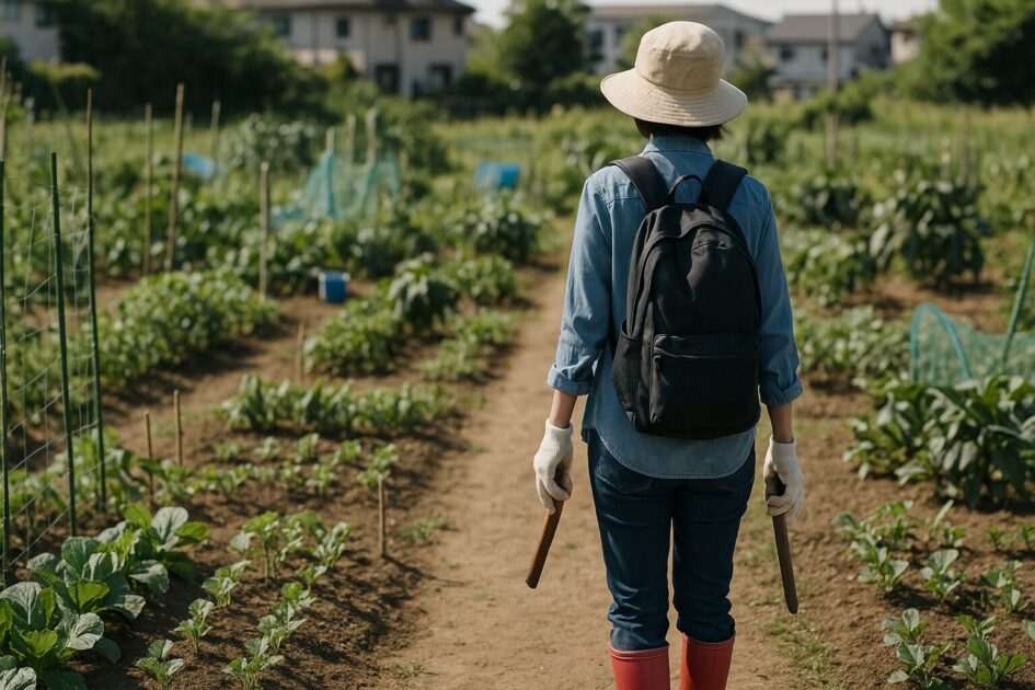 埼玉(川口・越谷・草加・三郷)シェア畑でのおすすめ持ち物7選