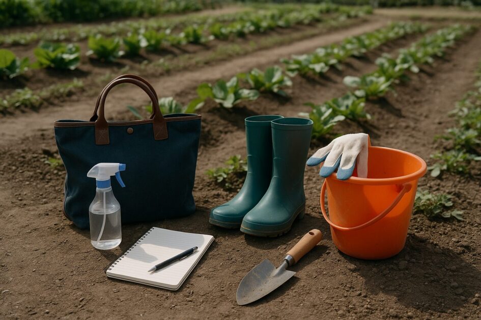 貸し農園短期ミニ運用で最低限あると安心なアイテム