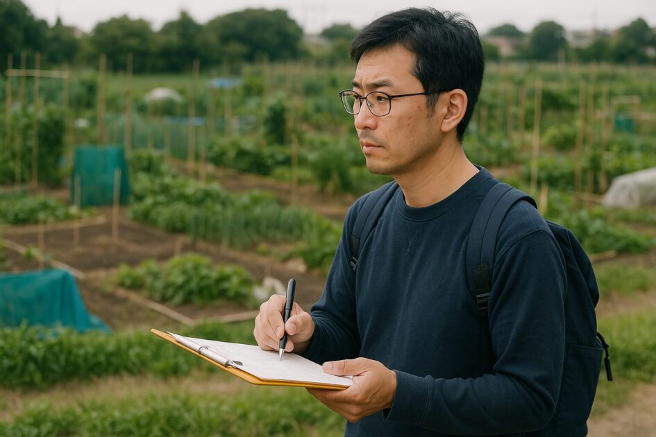 貸し農園初心者｜同日に三園、同じ順路、減点法で即断