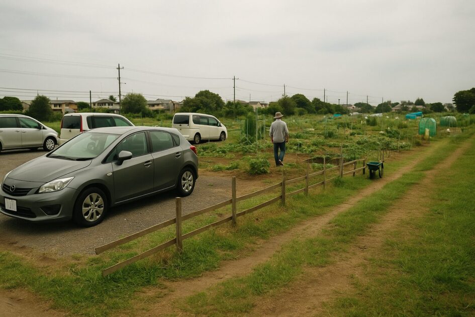シェア畑埼玉西部は車併用が効く？駐車事情の結論と選び方