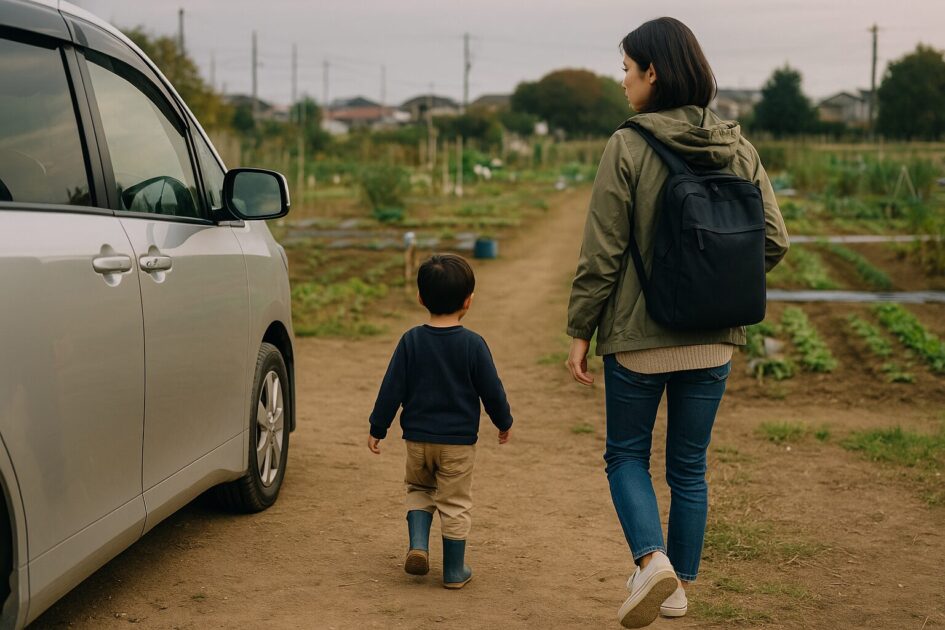 車併用のポイント（送迎後に短時間寄る場合）車併用のポイント（送迎後に短時間寄る場合）
