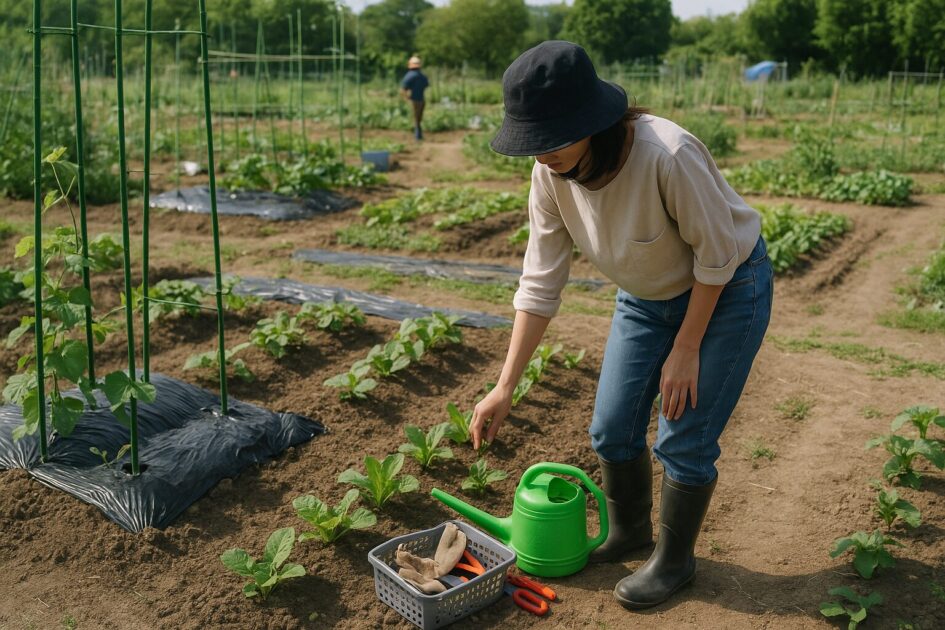 貸し農園短期は「条件の型」と「2列ミニ運用」で始める