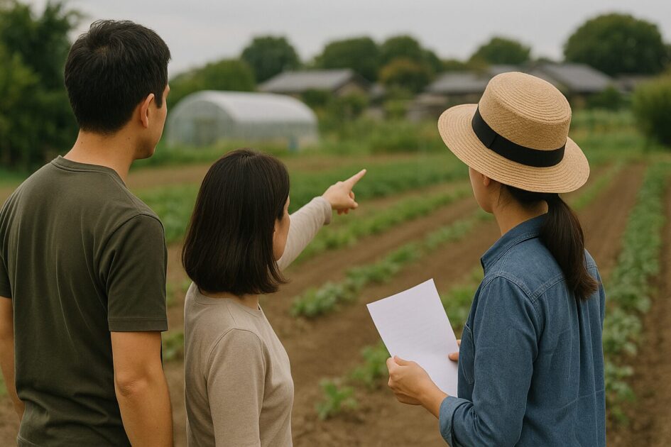 貸し農園名古屋西部|三つを同日見学で決め切る