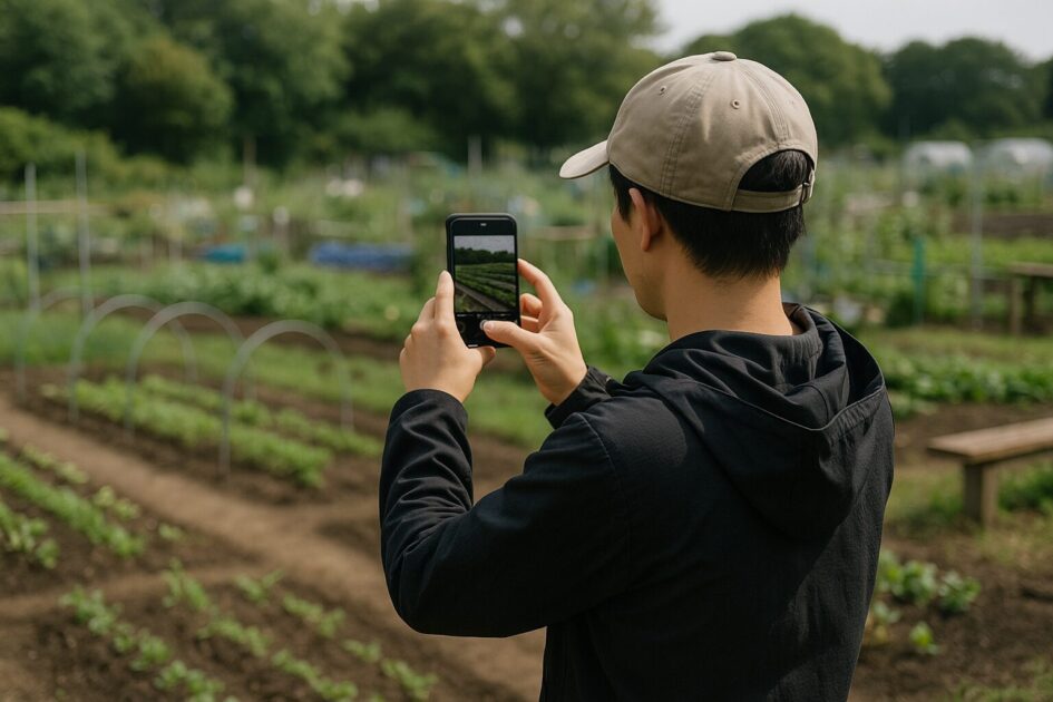 貸し農園写真の撮り方（作例とミス防止の型）