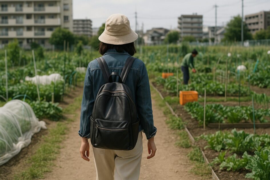週1運用の見学ルート設計（シェア畑大阪東部）