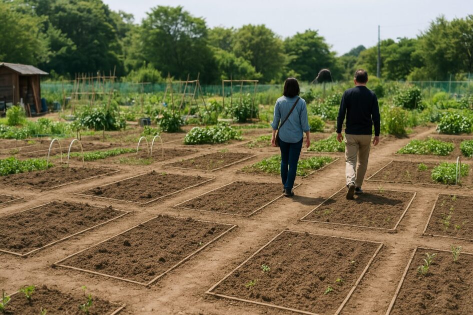 シェア畑の空き状況と見学予約の流れ