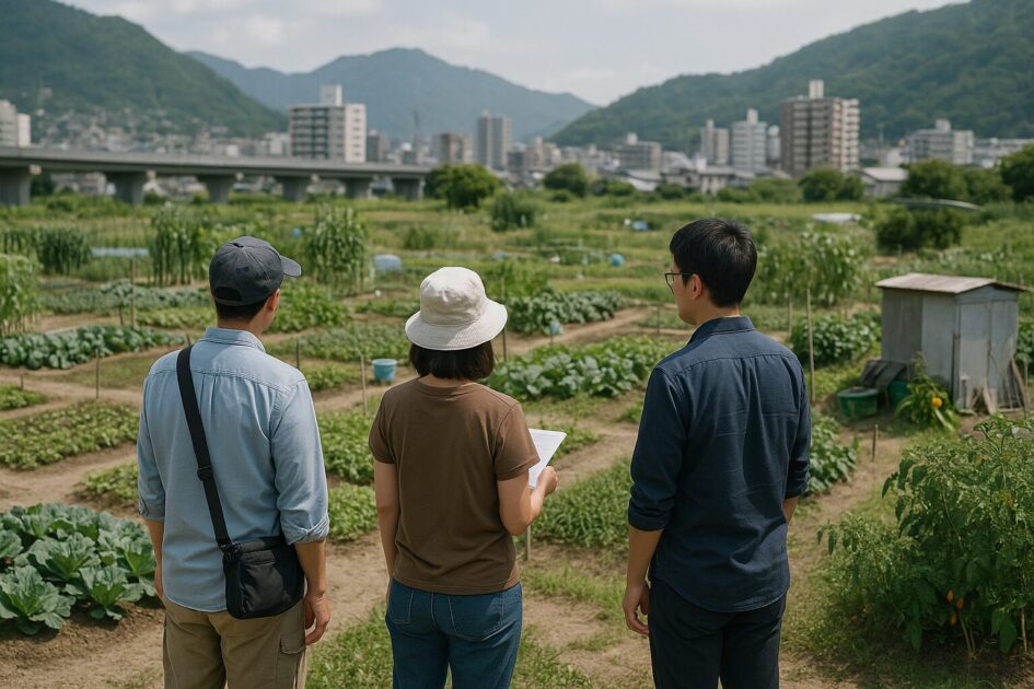 貸し農園広島都市圏(西区・安佐南・府中町・海田)|三つを同日見学で決め切る
