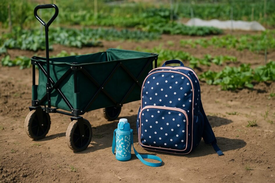 シェア畑子連れ利用でおすすめアイテムの実例