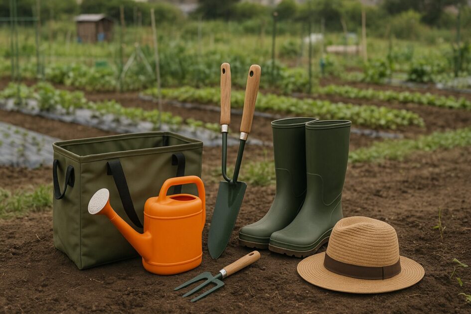 民間レンタル畑であると便利なアイテム
