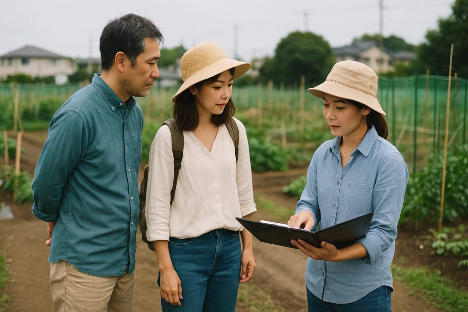 貸し農園静岡東部（沼津・三島・富士・富士宮・裾野・長泉）は三候補の同日見学で即断
