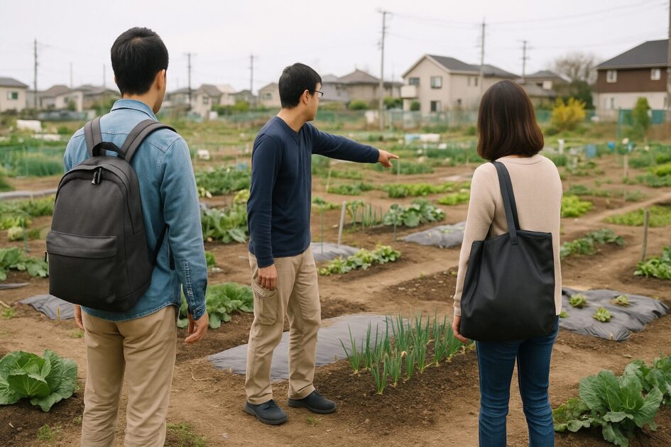 シェア畑大阪北摂｜三つを同日見学で決め切る