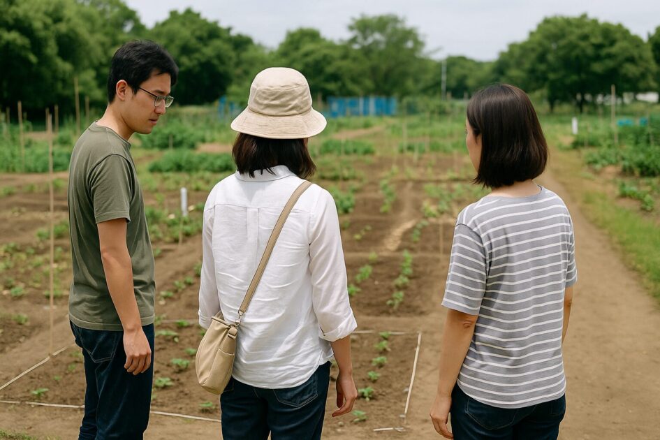 シェア畑神奈川東部｜三つを同日見学で決め切る