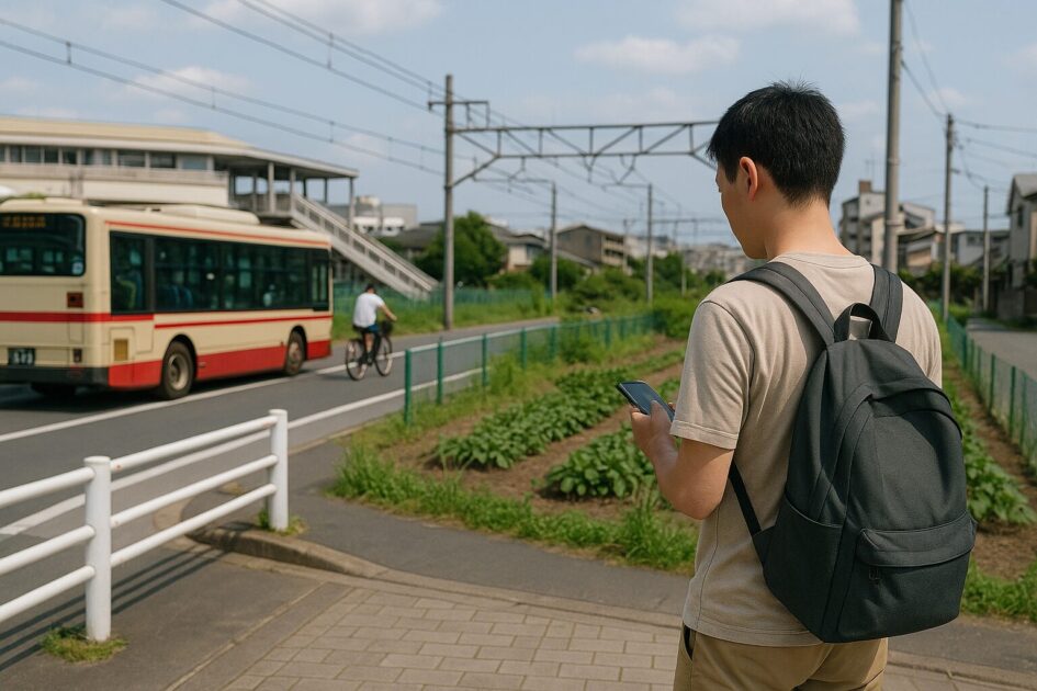駅近・車なしでも通える貸し農園｜候補抽出とルート設計
