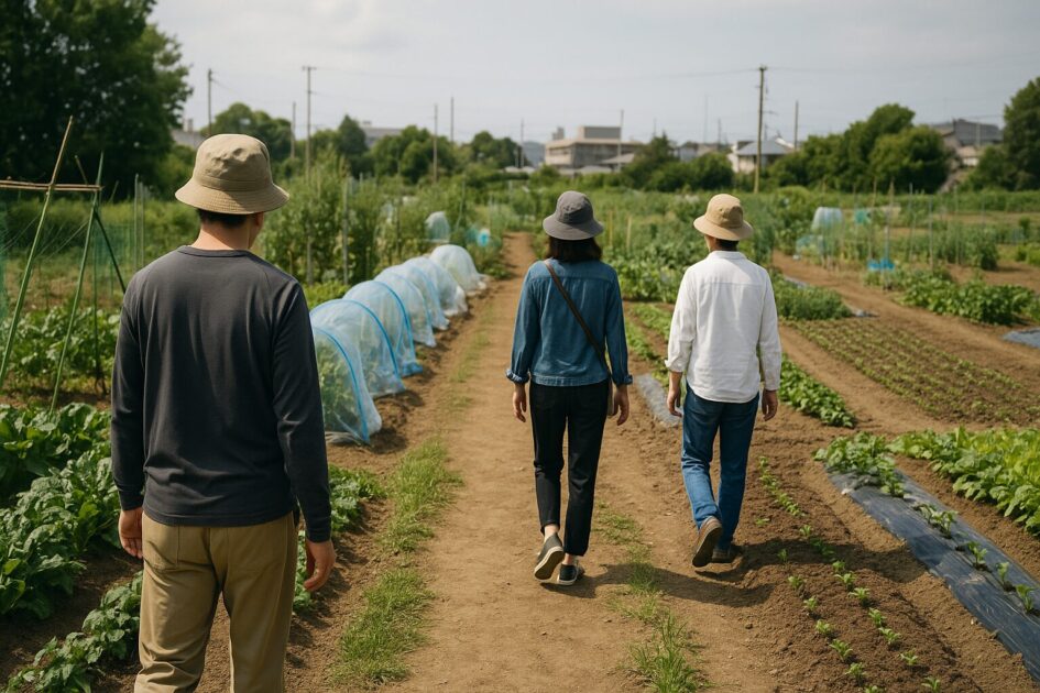 貸し農園静岡西部（浜松・磐田・袋井・掛川・湖西）は三候補の同日見学で即断