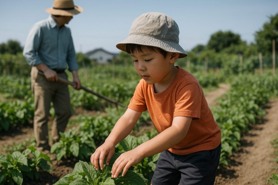シェア畑の子連れ利用｜季節ごとの運用（熱中症・服装・時間帯）