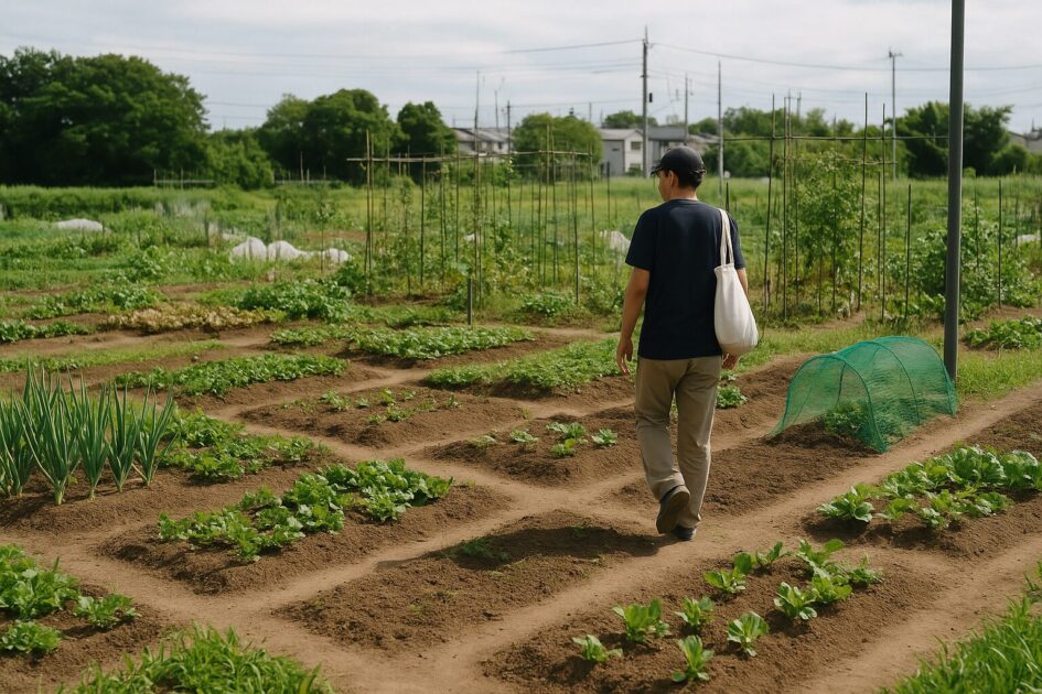 貸し農園大阪北摂の代替案も「並走」で(比較の観点)