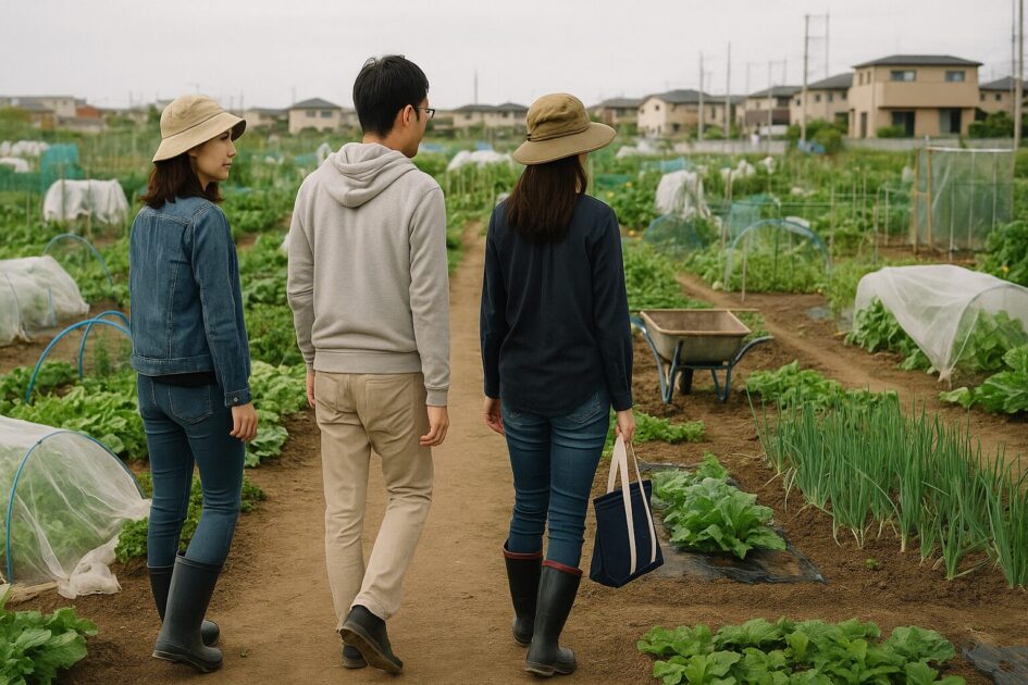 シェア畑埼玉南部｜三つを同日見学で決め切る