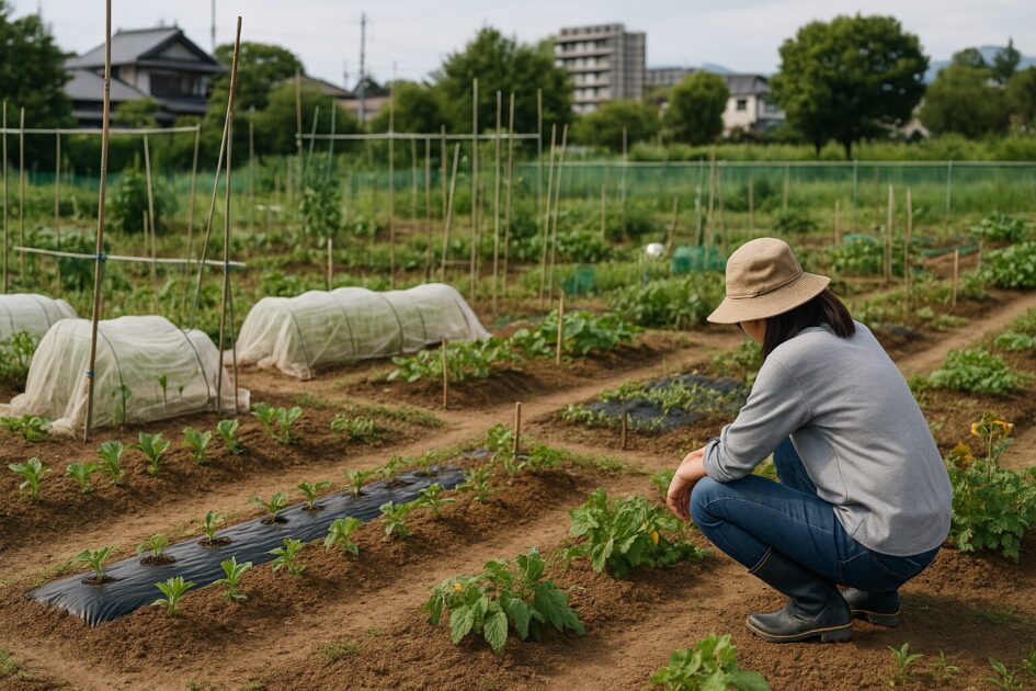募集時期の傾向と押さえ方（シェア畑 大阪/北摂の春・秋ピーク）