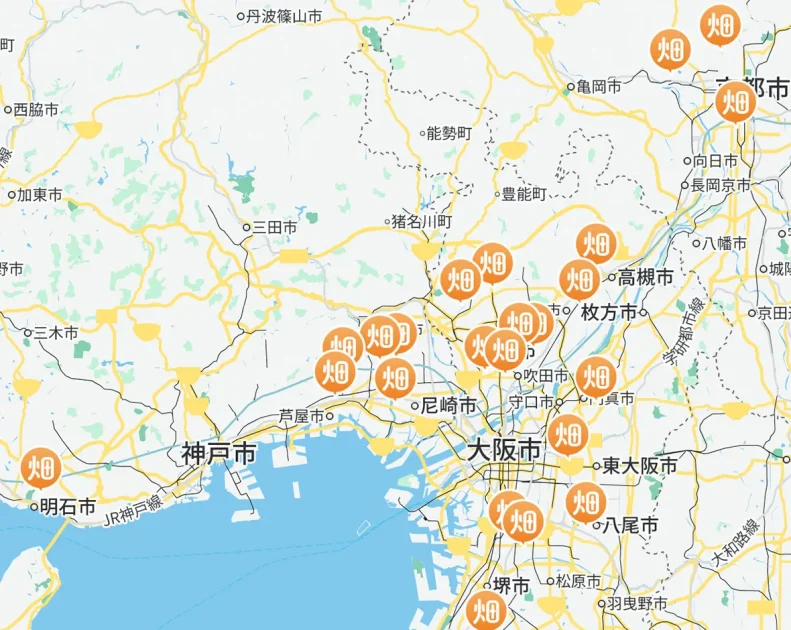 貸し農園・シェア畑 全国約127ヶ所に続々開園!