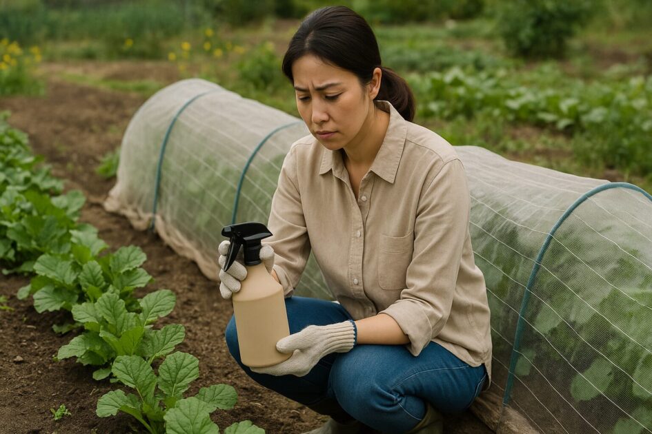病害虫でやらないこと｜“同定なしの薬剤”と初期被覆の放置を避けます