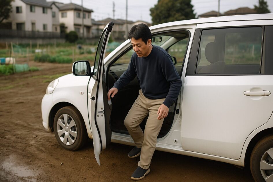 貸し農園の駐車場・乗り降りで気をつけたいこと
