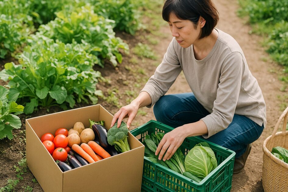 家庭菜園×食材宅配の上手な併用パターン（平日・週末別）