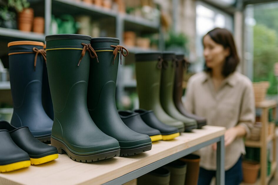 家庭菜園の長靴を賢く選ぶ買い方（店頭・ネット通販）