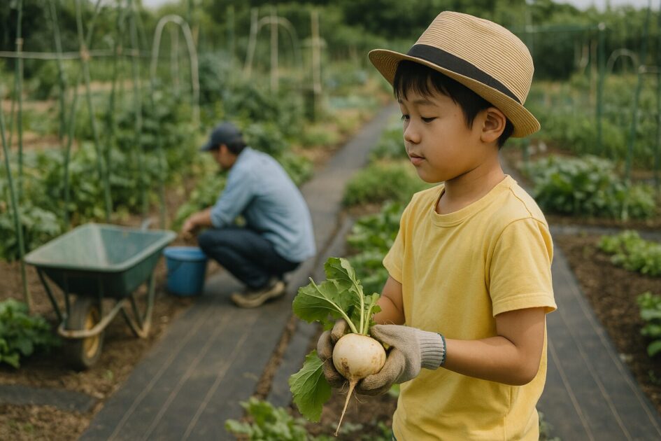 子どもの畑手伝い｜「手伝って」ではなく「ミッション」を渡す仕組み