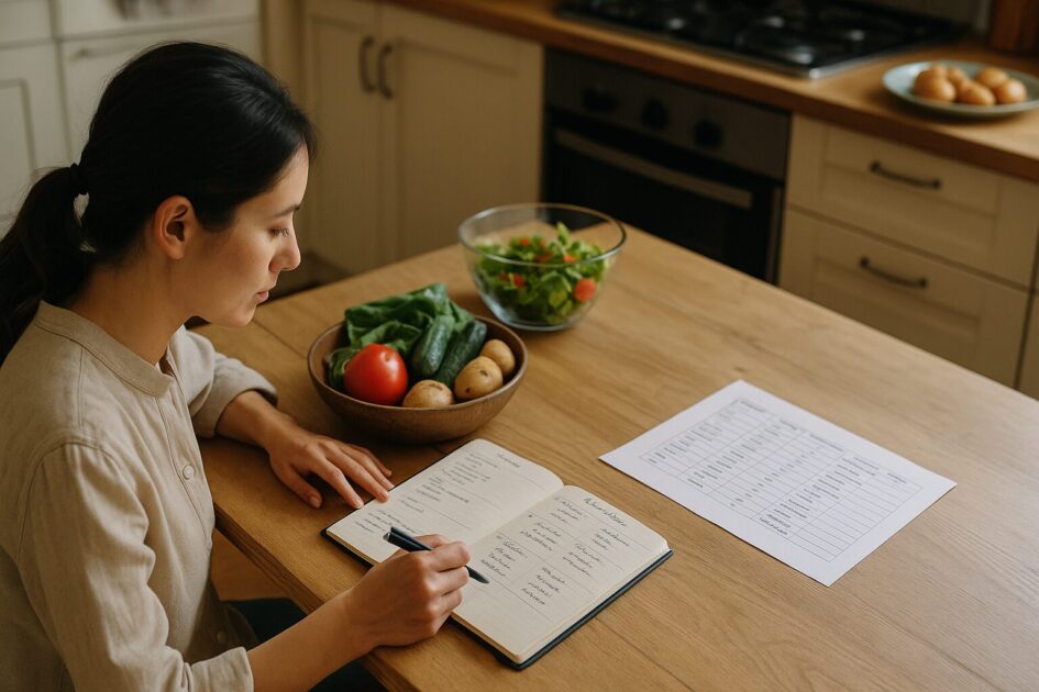 収穫予定から逆算する具体的な1週間メニュー例