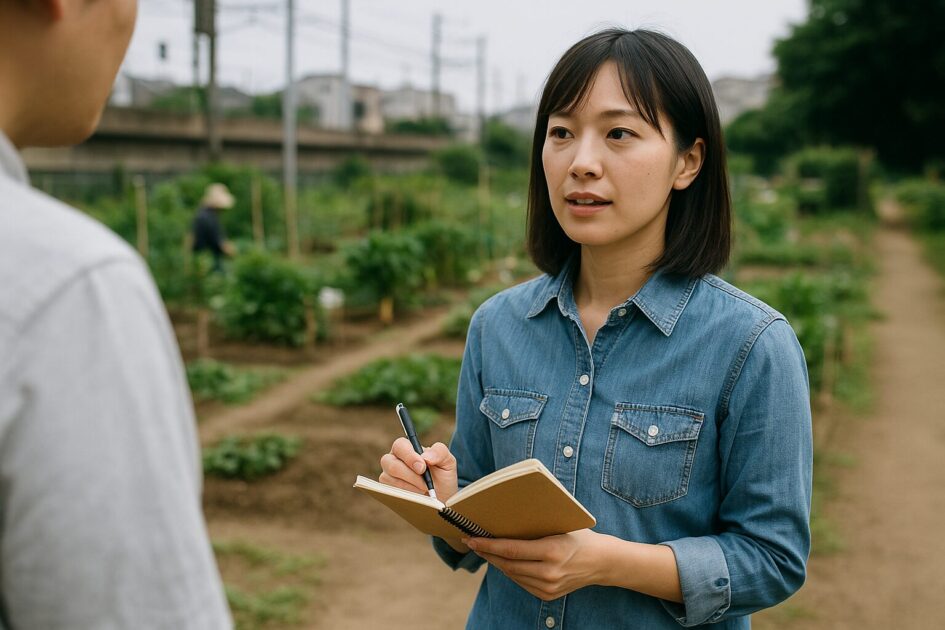 駅から近い貸し農園見学で聞きたい質問リスト