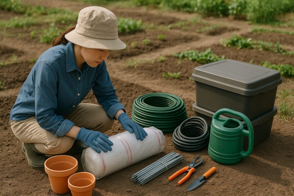 貸し農園の資材はなぜ買いすぎる？初年度の落とし穴