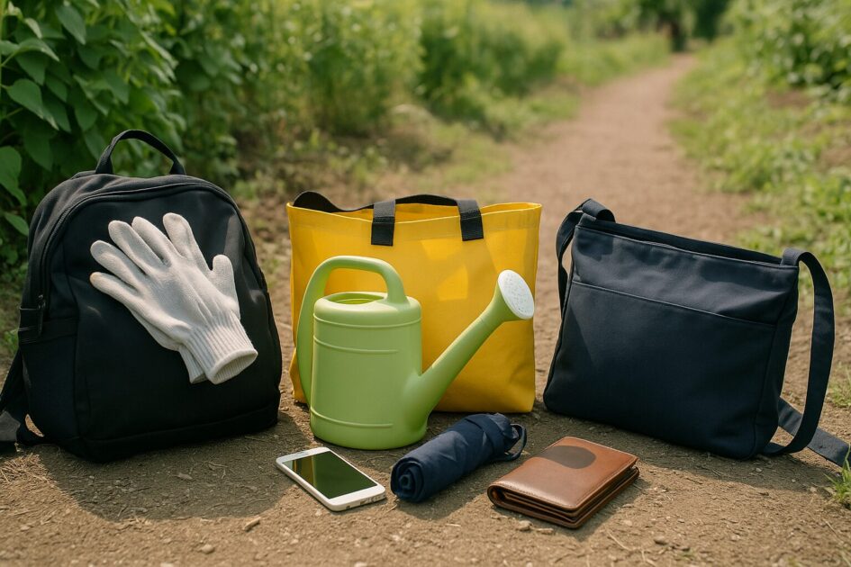 移動手段別の持ち物リスト（車・自転車・電車）