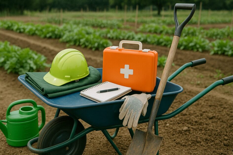 貸し農園便利アイテム＆テンプレ集（運搬・安全・記録）