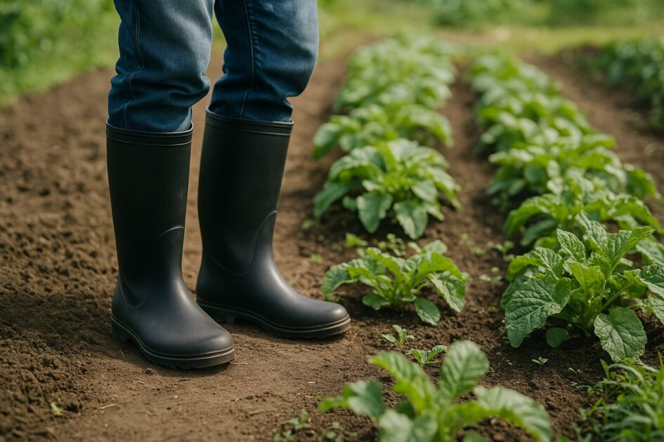 家庭菜園の長靴は「自分の畑と足」に合う一足を