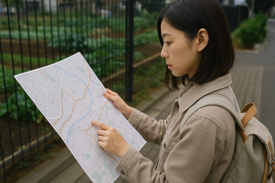 駅徒歩10分以内の貸し農園を地図で見つける基本ステップ