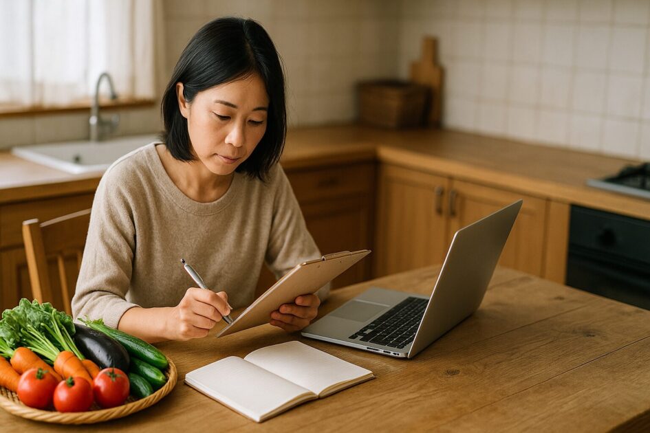 家の献立から逆算する作付け計画