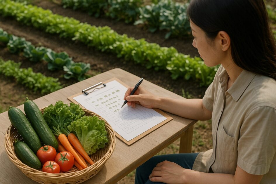 貸し農園作付け計画料理｜家の食卓にフィットする作付け計画で「食べ切る菜園」に