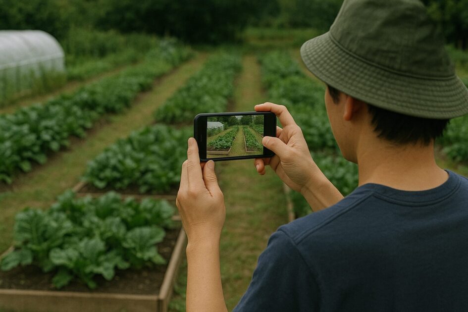 貸し農園の記録写真｜週1ペースで続ける「ルーティン撮影」の型