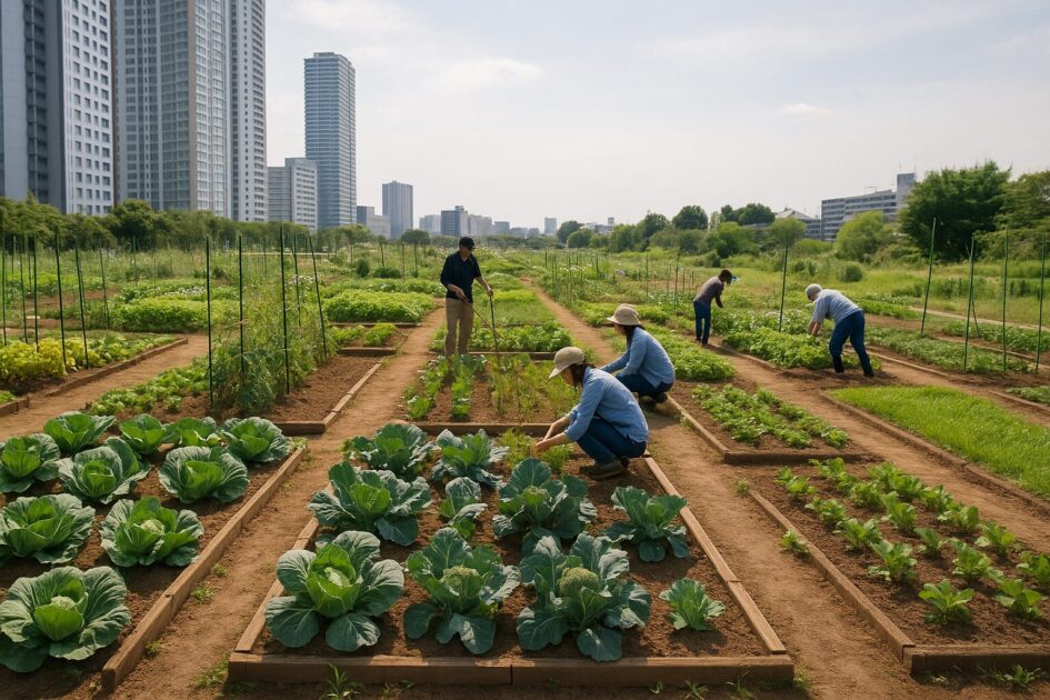 貸し農園都市部と郊外の「総額×収量×手間」比較シナリオ